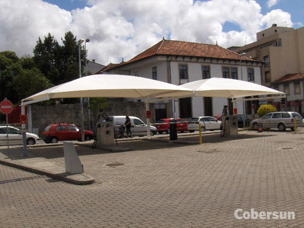 Tenda e Cobertura exterior carros carport - Cobersun