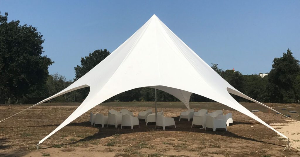 Tenda para eventos Star Cobersun