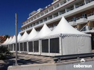 Tenda usada para venda modelo pagode